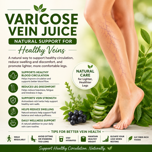 Varicose Vein Juice: A Natural Way to Support Healthy Veins